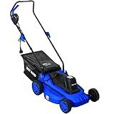 BILT HARD Corded Electric Lawn Mower 15 Inch, 11Amp Electric Push Mower with 9.2 Gallon Collection Bag, 5 Height Adjustment, Lightweight Lawnmower for Garden, Yard