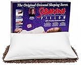 Sobakawa Traditional Buckwheat Standard Size Pillow Organic Cotton with Natural Technology for Cool Sleep, Neck Support for Back and Side Sleepers or as a Meditation Cushion,White