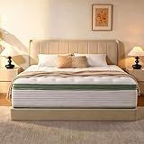 Full Size Mattress,12 Inch Hybrid Full Mattress in a Box with Memory Foam and Pocket Spring for Pressure Relief & Comfort Sleep & Zoned Support, Medium Firm,CertiPUR-US CertiPUR-US Certified