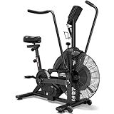Eryntix Assault Bike with Smart App, Dual Resistance Air Fan Bike for Home Gym HIIT Full Body Workout, 350lbs Capacity Airdyne Bike, ISCC Plus Certified, Exercise Bikes for Home