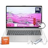 HP 17 inch Touchscreen Business Laptop 2025, Intel Ultra 7 255U (Max 5.2GHz), 17.3" Anti-Glare Touchscreen HD+ Display, Backlit Keyboard, Fingerprint Reader, 16 GB DDR5, 1 TB SSD, Windows 11 Pro
