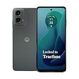 Tracfone Motorola Moto g 5G (2024) [Activation Promotion] Locked Prepaid Smartphone, 128GB, Gray - Includes $20 Unlimited Talk, Text, & 4GB Data 30-Day Plan