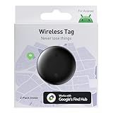 Android Air Tracker 2 Pack: Smart Tracker(2025), Works with Google's Find Hub/Find My Device (Android Only) App, Tracker Tag Locator for Keys, Luggage, Satchel, Backpack etc. (Not for Apple Devices)