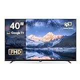 FPD 40-inch Smart TV, 1080p Full HD Google TV with Google Play Built-in Google Cast, HDR 10, Dolby Audio, Voice Remote, Stream Live Television (Palette-Series, CG40-P3, 2025 Model)