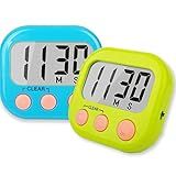 Classroom Timers for Teachers Kids Large Magnetic Digital Timer Teacher Supplies 2 Pack-Blue Green