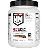 Muscle Milk Pro Series Protein Powder Supplement,Knockout Chocolate,2 Pound,11 Servings,50g Protein,3g Sugar,20 Vitamins & Minerals,NSF Certified for Sport,Workout Recovery,Packaging May Vary