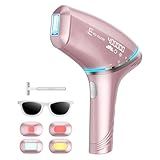 IPL Laser Hair Removal Device for Women & Men, Nex-Gen At Home Laser Hair Removal with 45°F Dual Sapphire Ice Cooling for Painless & Long Lasting Results, Full Body Lazer Hair Removal for Women