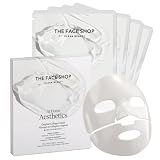 THE FACE SHOP Original Vegan Collagen Face Mask, Korean Glass Skin Essential, Peptide Hydrogel Mask for Firming & Skin Elasticity, Moisturizing, 4EA