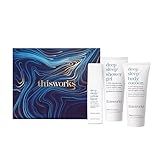 This Works Dream to Sleep Kit – Deep Sleep Pillow Spray 75ml, Shower Gel 100ml & Body Cocoon 100ml – Science-Backed Bedtime Ritual with Lavender, Chamomile & Vetivert