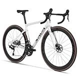 SAVADECK Carbon Road Bike,Lightweight Full Carbon Racing Bicycle with Shimano R7120 24S Shift Groupset and Hydraulic Oil Disc Brake Bike