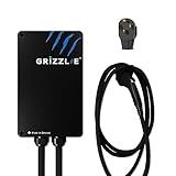 Grizzl-E Classic, Level 2 240V / 40A Electric Vehicle (EV) Charger, UL Certified, Metal Case Enclosure, Indoor/Outdoor Electric Car Fast Wall Charging Station, NEMA 14-50 Plug, Classic Black
