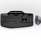 Logitech Wireless Desktop MK710 Keyboard & Pointing Device Kit - USB Wireless Keyboard - USB Wireless Mouse