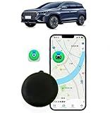 Mini GPS Tracker for Vehicles | No Subscription Required | Magnetic Real-Time Locator for Car, Kids, and Pets （Apple Only ）