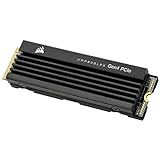 Corsair MP600 PRO LPX 1TB M.2 NVMe PCIe x4 Gen4 SSD - Optimised for PS5 (Up to 7,100MB/sec Sequential Read & 5,800MB/sec Sequential Write Speeds, High-Speed Interface, Compact Form Factor) Black