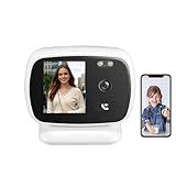 Video Calling Security Camera,Kids' Instant Video Call One-Tap FaceTime with Parents,2-Way Audio & Clear Vision. Motion Detection Night Vision. Baby Monitor Pet Camera Nanny Camera for Home Security.