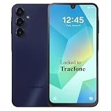 Tracfone Samsung Galaxy A16 5G, 128GB, 50MP Triple Camera, Android Smartphone, 6.5" FHD+ Super AMOLED 90Hz Display, Long-Lasting Battery - Locked to Tracfone - Awesome Black