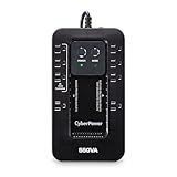 CyberPower EC550G Ecologic UPS Battery Backup and Surge Protector, 550VA/330W, 8 Outlets, ECO Mode, Compact, UL Certified