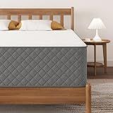 PurrJoys Full Mattress, 12 Inch Cooling-Gel Memory Foam and Pocket Spring Hybrid Mattress, Full Size Mattress in a Box, CertiPUR-US Certified, Medium Firm, Double Mattress