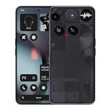 Nothing Phone (3) Cell Phone, 2025 New 5G Unlocked Phones 256GB, Android 15, Snapdragon 8s Gen4, AI Mobile Phones with Four 50MP Cameras & AMOLED Display, 5150mAh, Glyph Interface, Smartphone Black