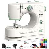 Sewing Machine for Beginners,16 Strings of Weaving Dreams,Double Needle Sewing Machine for Adults,Adjustable Sewing Speed,Suitable for Daily Sewing at Home