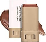 Beauty Balm Serum Boosted Skin Tint, Solid Tinted Moisturizing Serum Contour Stick Foundation Face Stick for Women, Brightens, Hydrates, Natural Finish Makeup (02#)