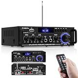 Beffkkip 298Pro Bluetooth Stereo Receiver, 400W x 2