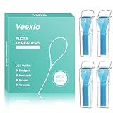 Floss Threaders, 400 Count Threaders for flossing, Dental Floss Threader