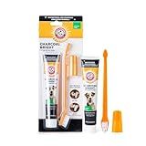 Arm & Hammer for Pets Dog Dental Care Fresh Breath Kit | Includes Arm & Hammer Baking Soda Dog Toothpaste and Dog Toothbrush | Dog Plaque Removal Kit, Mint