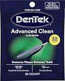 DenTek Interdental Brushes, Advanced Clean Slim Brush, 32 Count