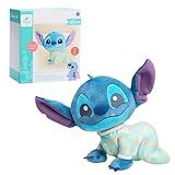 Disney Baby Musical Crawling and Talking Pals, Stitch, Interactive Plush Toy, Kids Toys for Ages 09 Month by Just Play