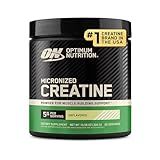 Optimum Nutrition Micronized Creatine Monohydrate Powder, Unflavored, 60 Servings, 300 Grams (Packaging May Vary)
