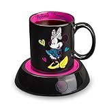 Disney DMG-18 Minnie Mouse Mug Warmer, Black/Pink