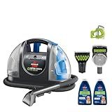 Bissell Little Green Pet Deluxe Portable Carpet Cleaner and Car/Auto Detailer, 3353, Gray/Blue