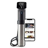 Anova Culinary Sous Vide Precision Cooker Pro, 1200 Watts, Black and Silver