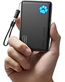 INIU Portable Charger, Lightest 10000mAh 45W PD Power Bank, USB C in&Out Fast Charging Battery Pack, External Phone Powerbank Compatible with iPhone 16 15 14 13 Samsung S22 S21 Google iPad etc