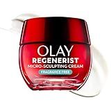 Olay Face Moisturizer, Regenerist Micro-Sculpting Cream for Women, Fragrance-Free - Anti-Aging, Anti-Wrinkle, Firming Skin Care - Triple Collagen Cream, Peptide, Hyaluronic Acid, Niacinamide, 1.7oz
