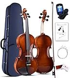 Aileen 4/4 Violin Set for Beginners, Full Size Fiddle Kit for Adults Starters and Children Teenager Students