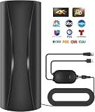 6000+ Miles TV Antenna for Local Channels,Indoor Outdoor Digital HD Antenna