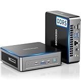 GEEKOM Air12 Mini PC (3-Year Warranty), 13th Gen Intel N150, 16GB DDR5 512GB NVMe SSD, 4K Triple Display Mini Desktop (HDMI 2.0/MiniDP 1.4), SD Card Reader, VESA Mountable for Office, Home, Edu