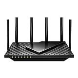 TP-Link AXE5400 Tri-Band WiFi 6E Router (Archer AXE75), 2025 PCMag Editors' Choice, Gigabit Internet for Gaming & Streaming, New 6GHz Band, 160MHz, OneMesh, Quad-Core CPU, VPN & WPA3 Security