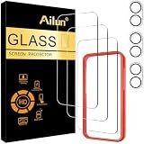 Ailun Screen Protector + Camera Lens Protector for iPhone 16, 3+3 Pack