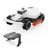 Mammotion LUBA 3 AWD 5000H Robot Lawn Mower with Garage, 1.25 Acres, 360° LiDAR+NetRTK+AI Vision, All-Wheel-Drive for 80% Slopes, 50 Multi-Zone Management, Cutting Height 2.2"-4.0"