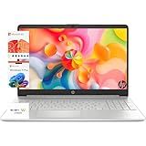 HP 15 inch Laptop for Home or Work, Intel 4-core Processor, 16GB RAM, 256GB SSD, 15.6" Micro Edge LED IPS Display, SD Card Reader, HDMI, Windows 11 Pro with Microsoft Office 365 Included, WOWPC USB