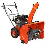 YARDMAX YB6270 24 in. 212cc Two-Stage Self-propelled Gas Snow Blower with Push-Button Electric Start