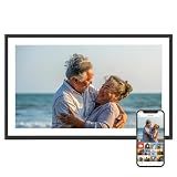 Digital Picture Frame, Frameo 15.6'' Digital Photo Frame WiFi Large Display