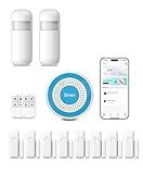 PGST Alarm System for Home Security,2025 Wireless Security Systems for House with Instant App Alerts,13Pcs with Door/Motion Sensors,Remote,Compatible with Alexa for Villa,Apartment,Kids Safety,Office