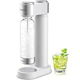 Philips Sparkling Water Maker, Soda Streaming Machine with Quick Twist Bottle, 1L BPA free PET Carbonating Bottle, Soda Maker Compatible with 60L CO2 Carbonator (NOT Included), ADD4902BKOQ/37