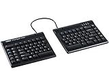 KINESIS Freestyle2 Blue Wireless Ergonomic Keyboard for PC (9" Separation), Dark Gray