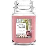 Yankee Candle Home Sweet Home Scented Candle, 22oz Large Jar, Up to 150 Hour Burn Time, Holiday Gift