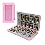 Memory Card Case with 40 Slots for 20 Micro SD SDXC SDHC TF Cards and 20 SD SDXC SDHC Cards,Anyskill SD Card Holde Features a Portable and Compact Design